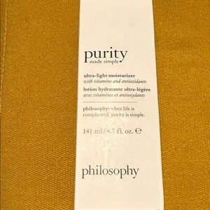 Philosophy Purity Made Simple Moisturizer